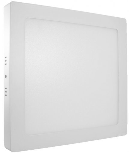 Plafon LED Sobrepor 25W Quadrado 30x30cm Bivolt