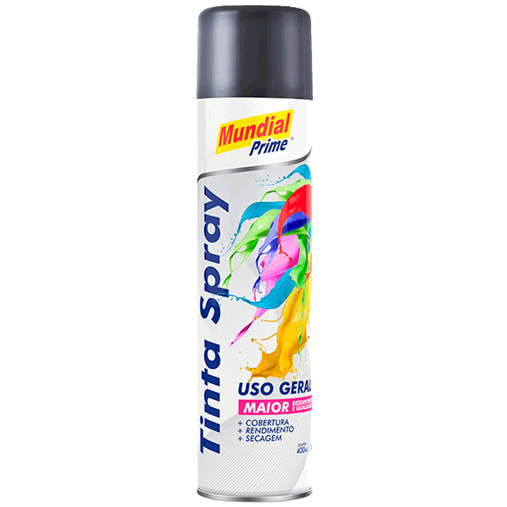 Tinta Spray Uso Geral 400ml Spray Fundo Prime