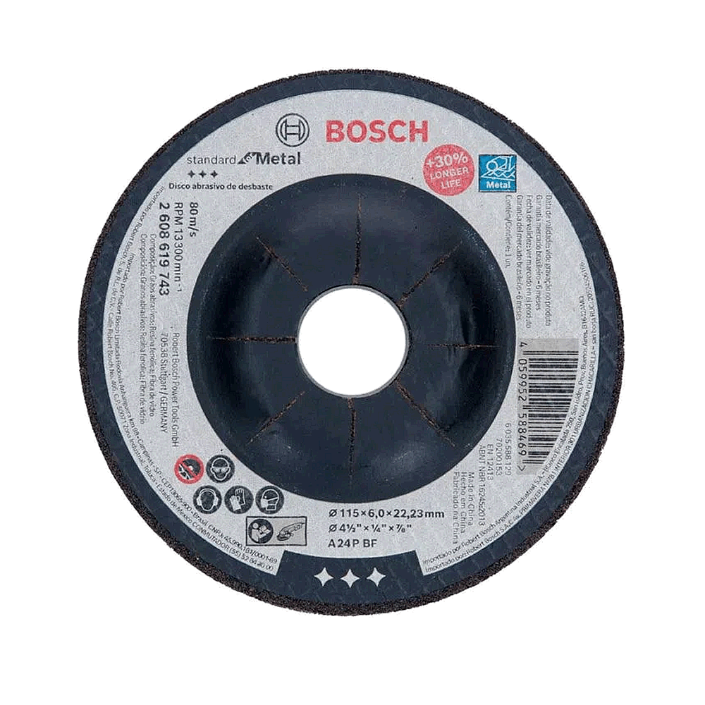 Dischi In Fibra 115 Mm 25 Pezzi - Foto 9