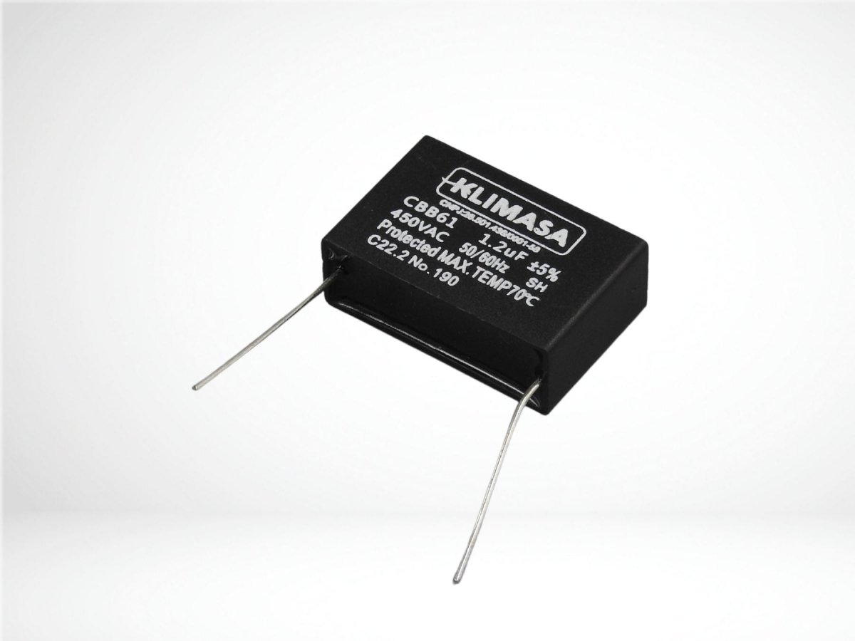 Condensateur De Démarrage CBB61 1.2µF 450V AC - NEUF