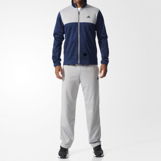 abrigo adidas cinza