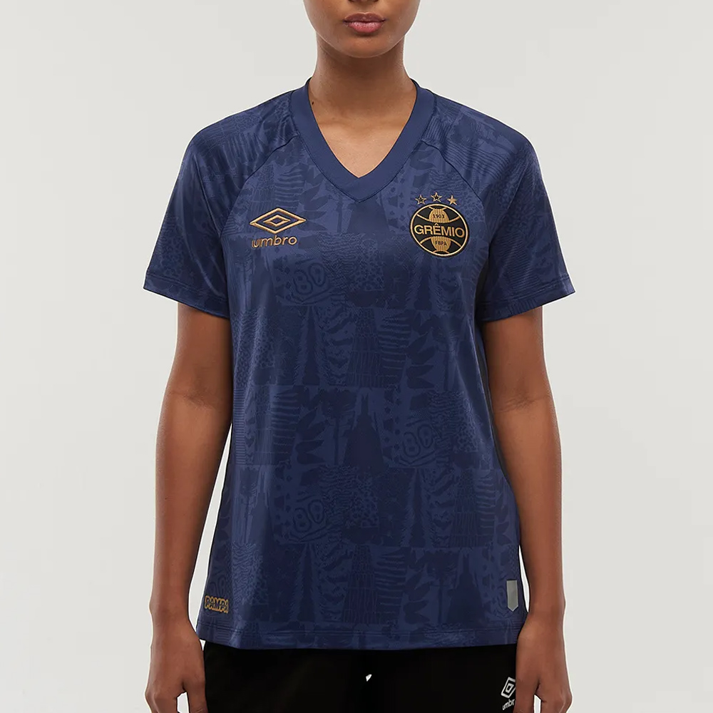 Camisa Umbro Feminina Grêmio 2025 (Torcedora)