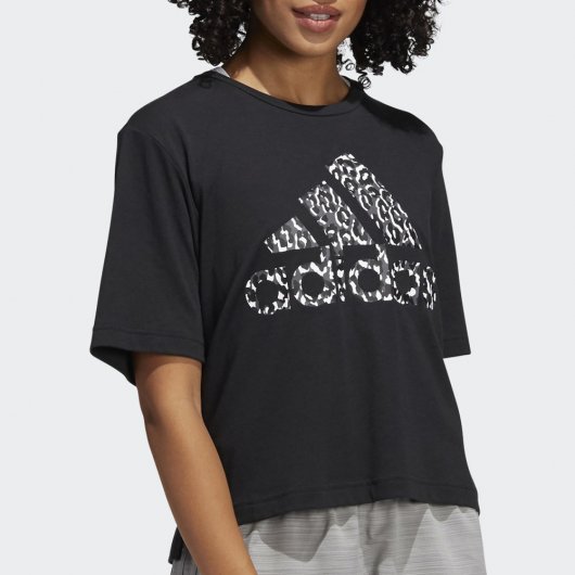 camiseta adidas leopard