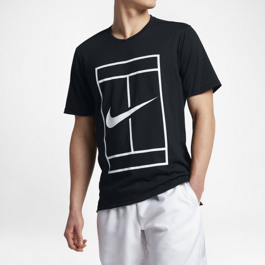 camiseta nike court logo