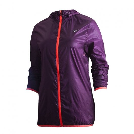 jaqueta corta vento feminina mizuno