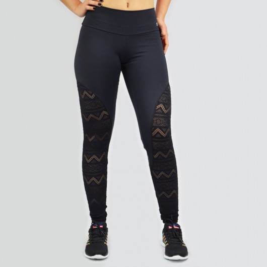 legging com renda