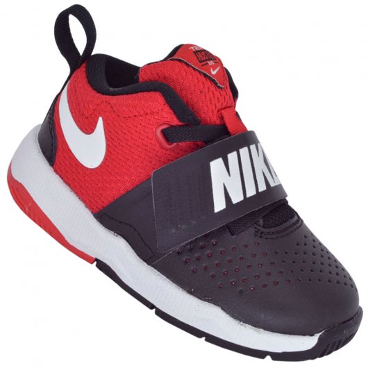 tênis infantil couro nike team hustle d masculino