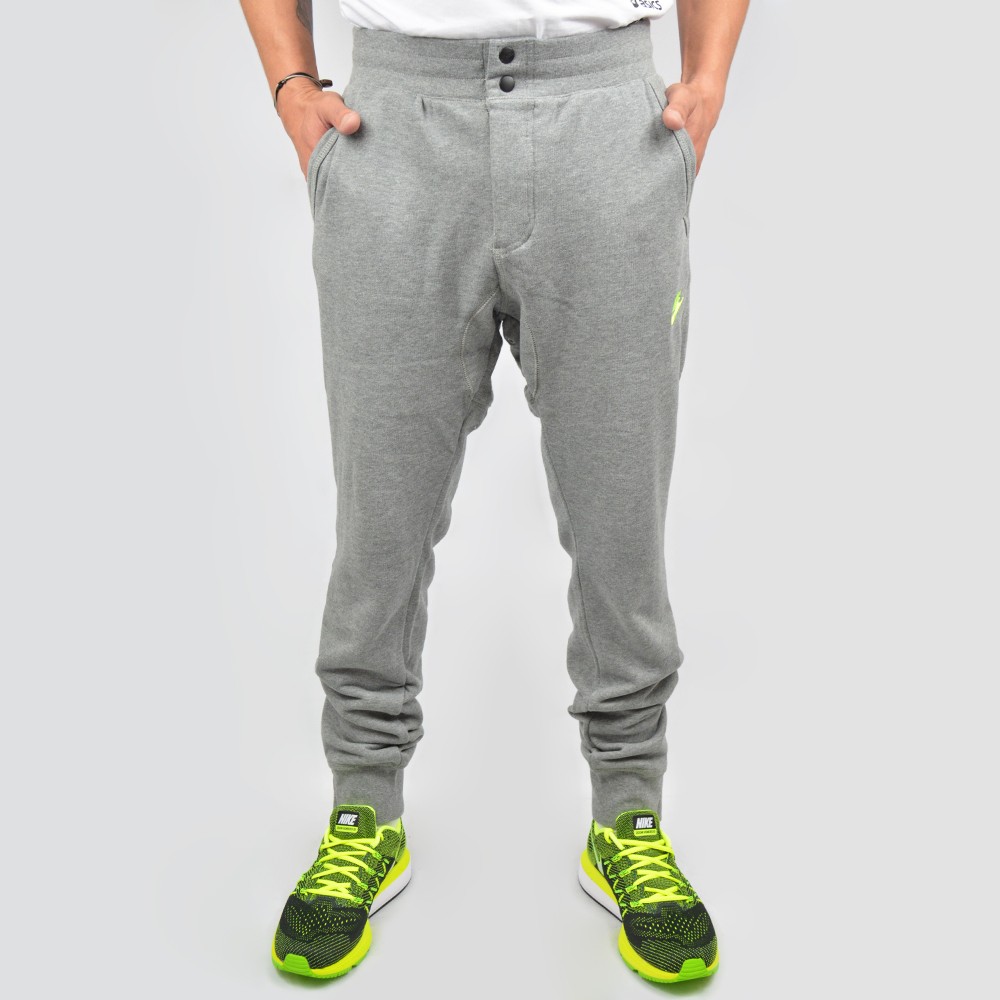 calça nike com ziper na barra
