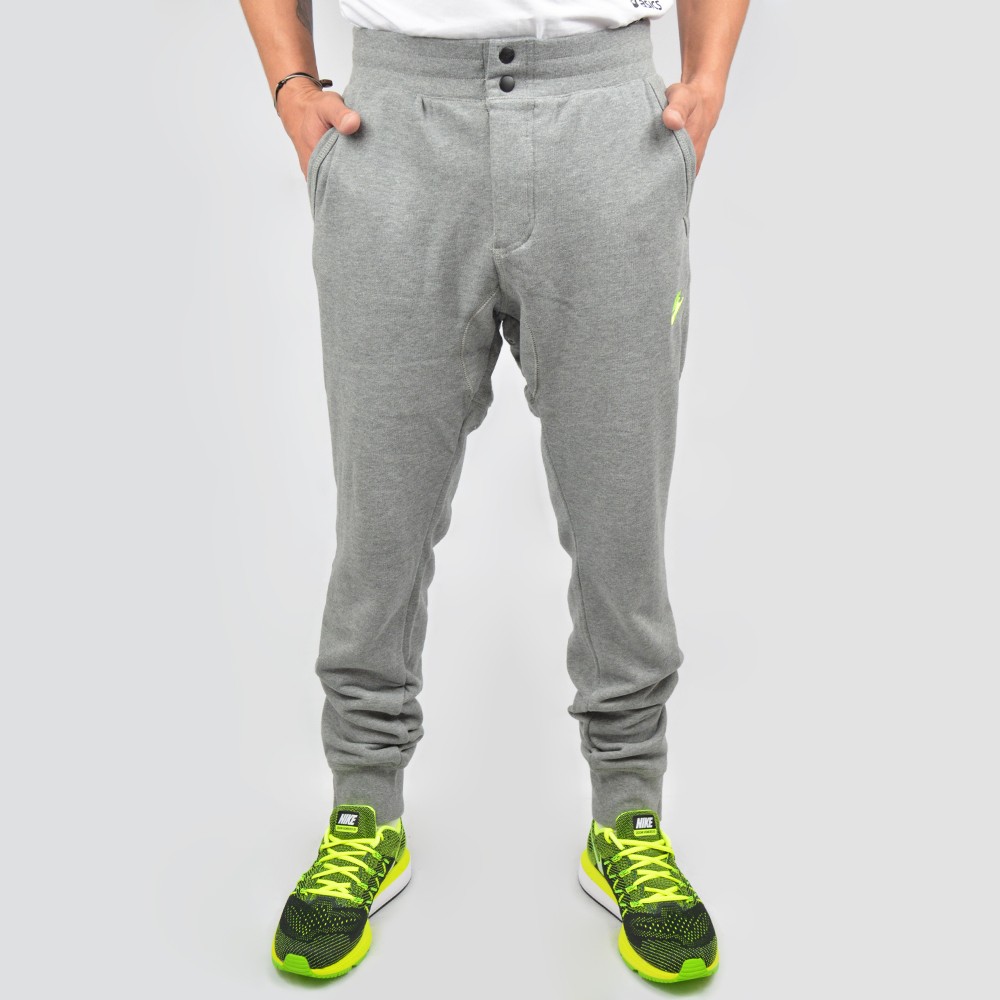 calça nike com ziper na barra