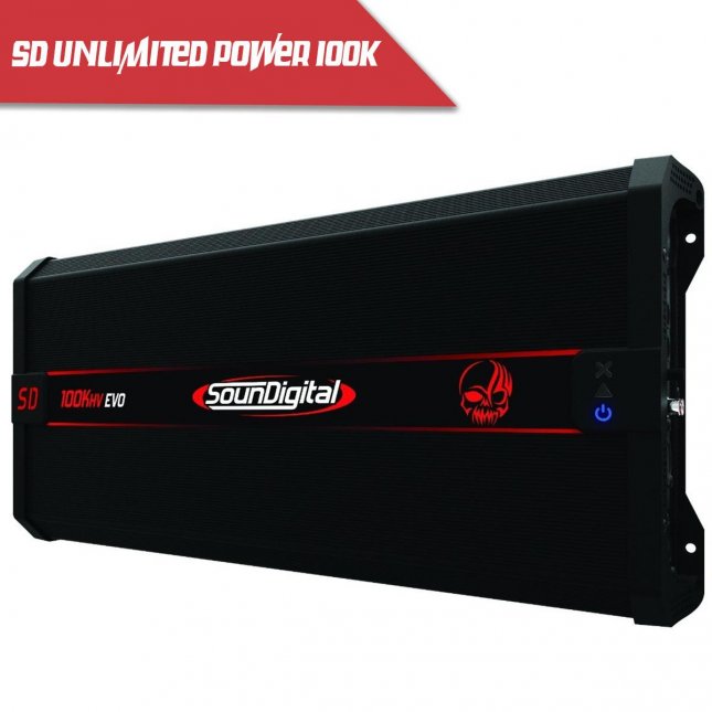 Módulo Amplificador SD 100K EVO 2 100000 Watts RMS Soundigital