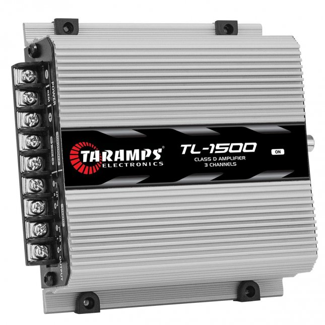 Modulo Taramps TL 1500 – 3 Canais – 390 Watts RMS