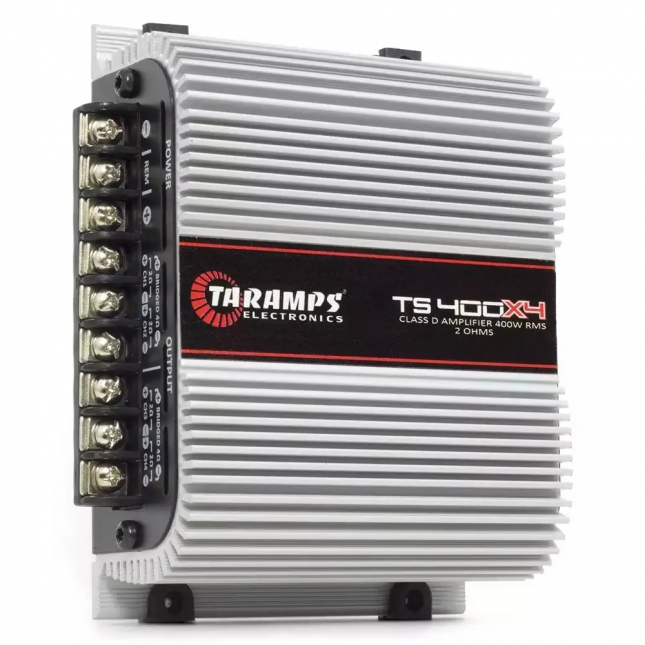 Modulo Amplificador Taramps 400 Watts Rms 4 Canais Ts 400x4 4x100 Watts