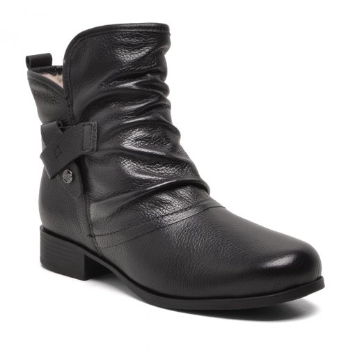 Bota De Pelo Cano Curto Bottero Couro 329303