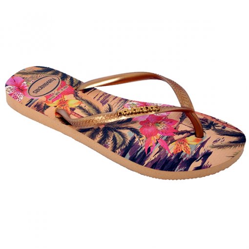 chinelo havaianas slim tropical