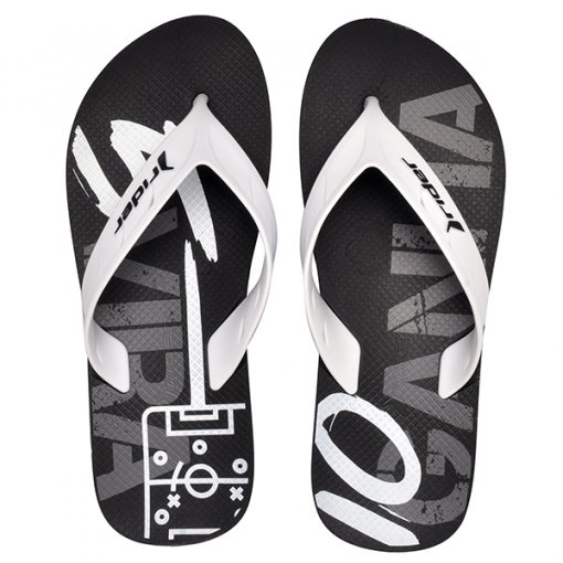 Chinelo Grendene Rider Street Olé 11576 Preto/Branco