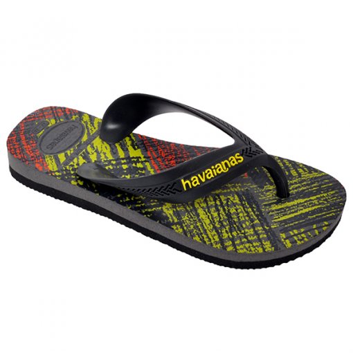 Chinelo Infantil Havaianas Max Trend Grafite