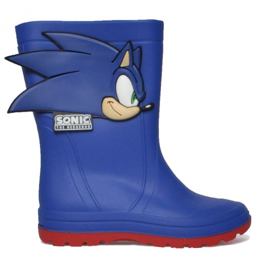 Hedgehog Bota Do Sonic Infantil Galocha Infantil Menino Sonic Fast