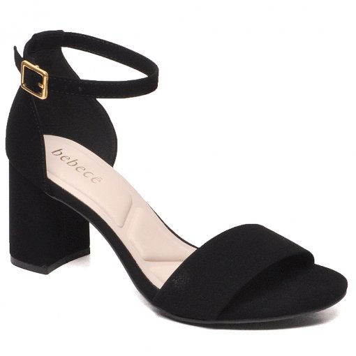 Sandália Feminina Salto Bloco Bebecê T6025-148