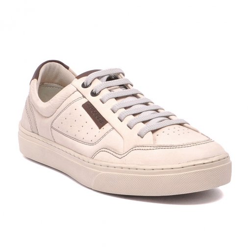 Sapatênis Democrata Denim Masculino Couro 136116-004