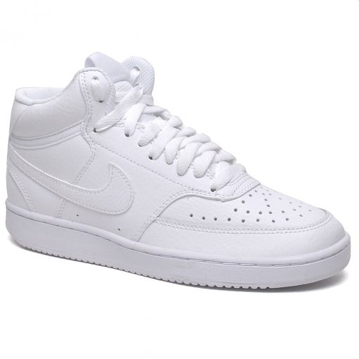 TÃªnis Bota Nike Court Vision Mid CD5436-100 Feminino