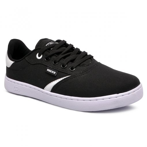 Tenis Hocks Trip Camurça 100.006 Preto/Branco
