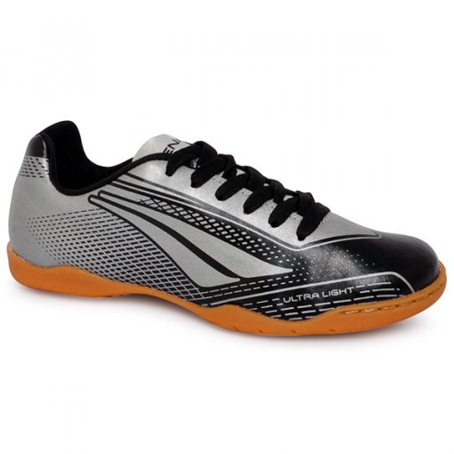 Tênis Indoor Infantil Penalty Storm Speed VII Preto/Prata