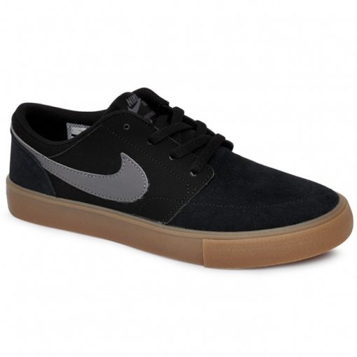 Tênis Infantil Unisex Nike Sb Portmore Ii 905208-001 Preto/Cinza