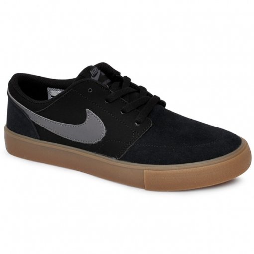 Tnis Infantil Unissex Nike Sb Portmore Ii 905208-001 Preto/Cinza