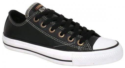 Tênis Unisex Converse Ct As European Ct00200003 Preto/Branco