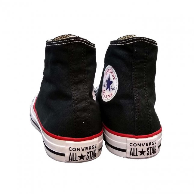 Tênis Converse CT All Star Core Hi Preto Vermelho | Back in Black