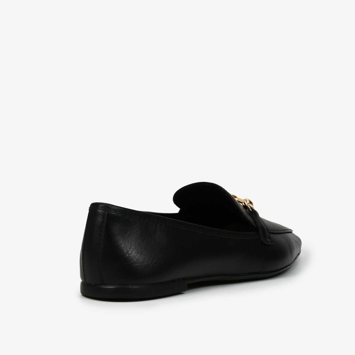 Loafer Jorge Bischoff Preto Couro Feminino