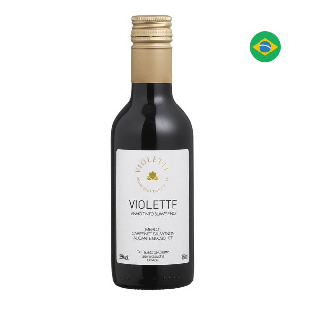 Pizzato Violette Tinto Suave 187 Ml | Adega do Holandês