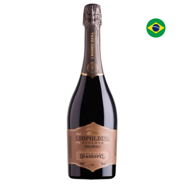 cerveja leopoldina reserva belgian quadrupel 750ml