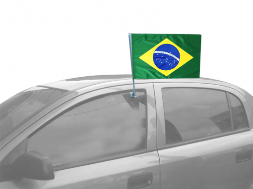 Brasil Kit Bandeiras de Carro | Bandeira Shop