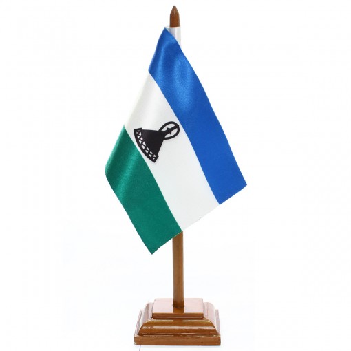 Países Mesa Lesoto Bandeira Shop