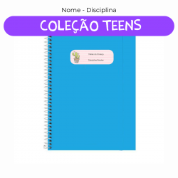 Imagem - Adesivos com Nome e Disciplina - Teens cd: 3721