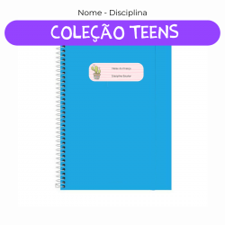 Imagem - Adesivos com Nome e Disciplina - Teens cd: 3719