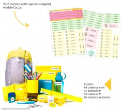Imagem - Etiquetas Escolares | Teens |  Super Mix de formatos cd: 3790