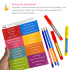 Etiquetas Escolares | Lisas | Kit Super 4