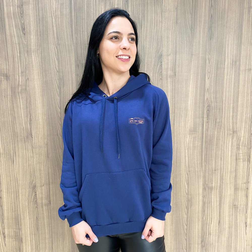 Moletom Canguru com Capuz Feminino