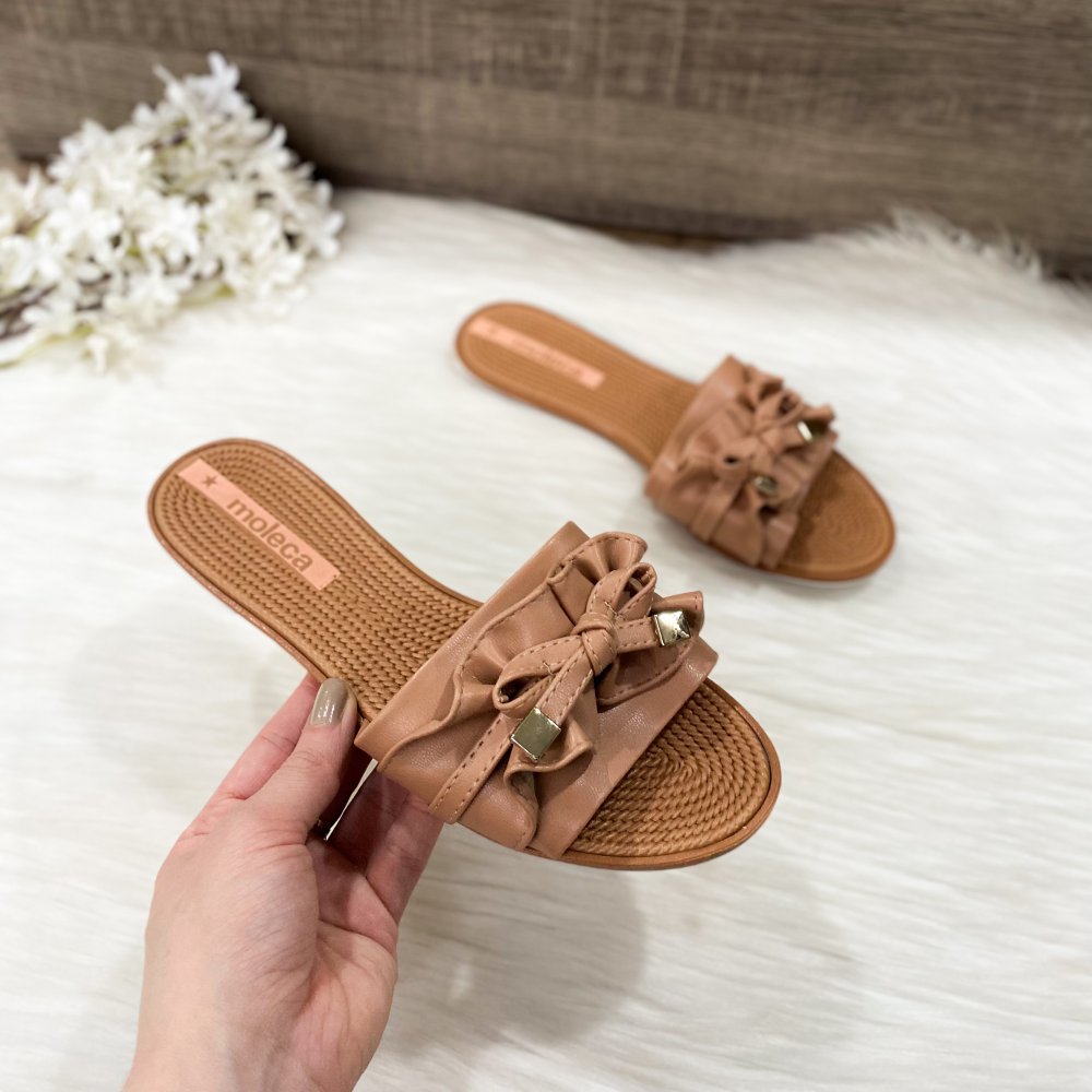 Moda Rasteirinha Feminina Sandália Feminina Rasteirinha Blogueira