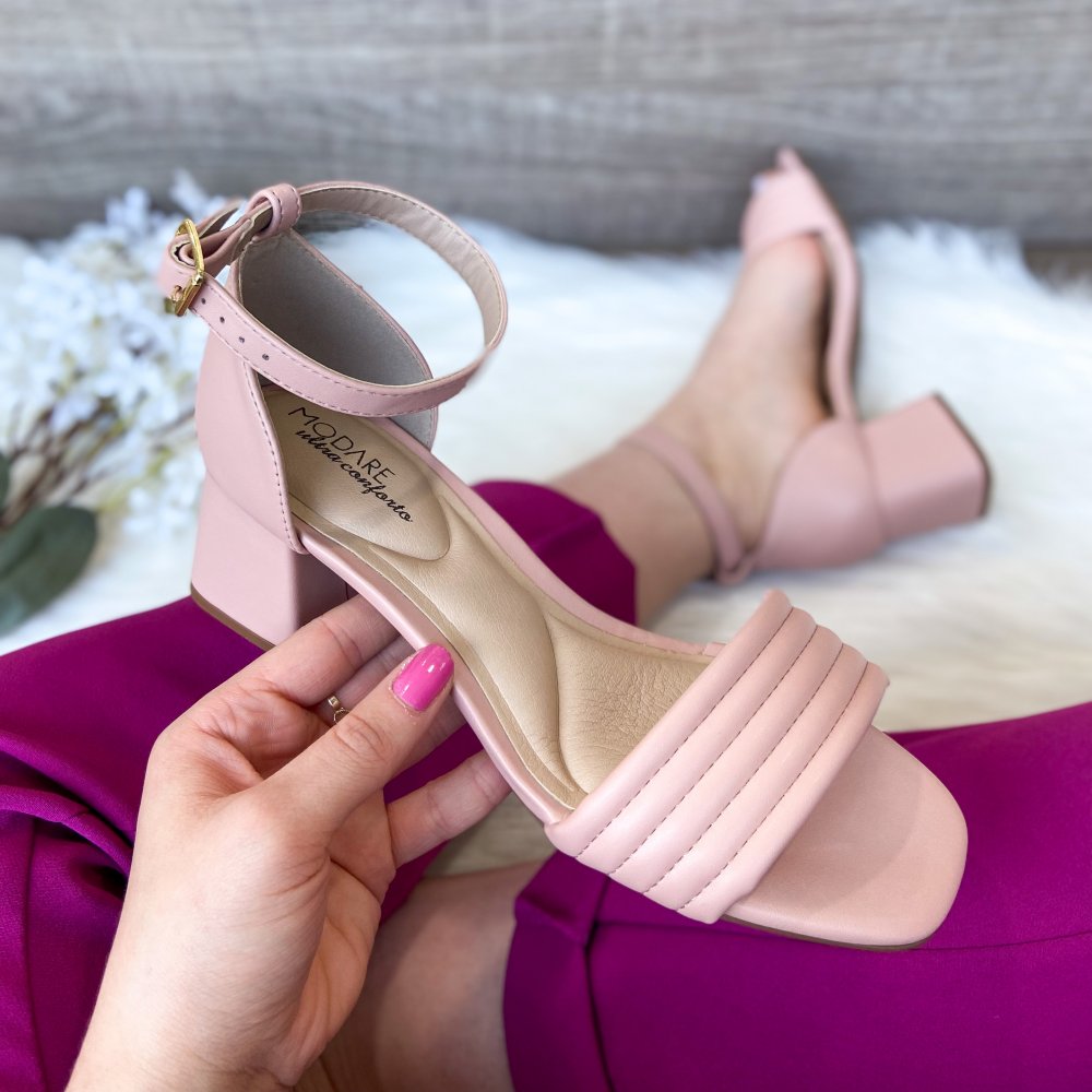 Uniforme Feminino Linha Beira Rio Conforto Sandália Ro Feminina