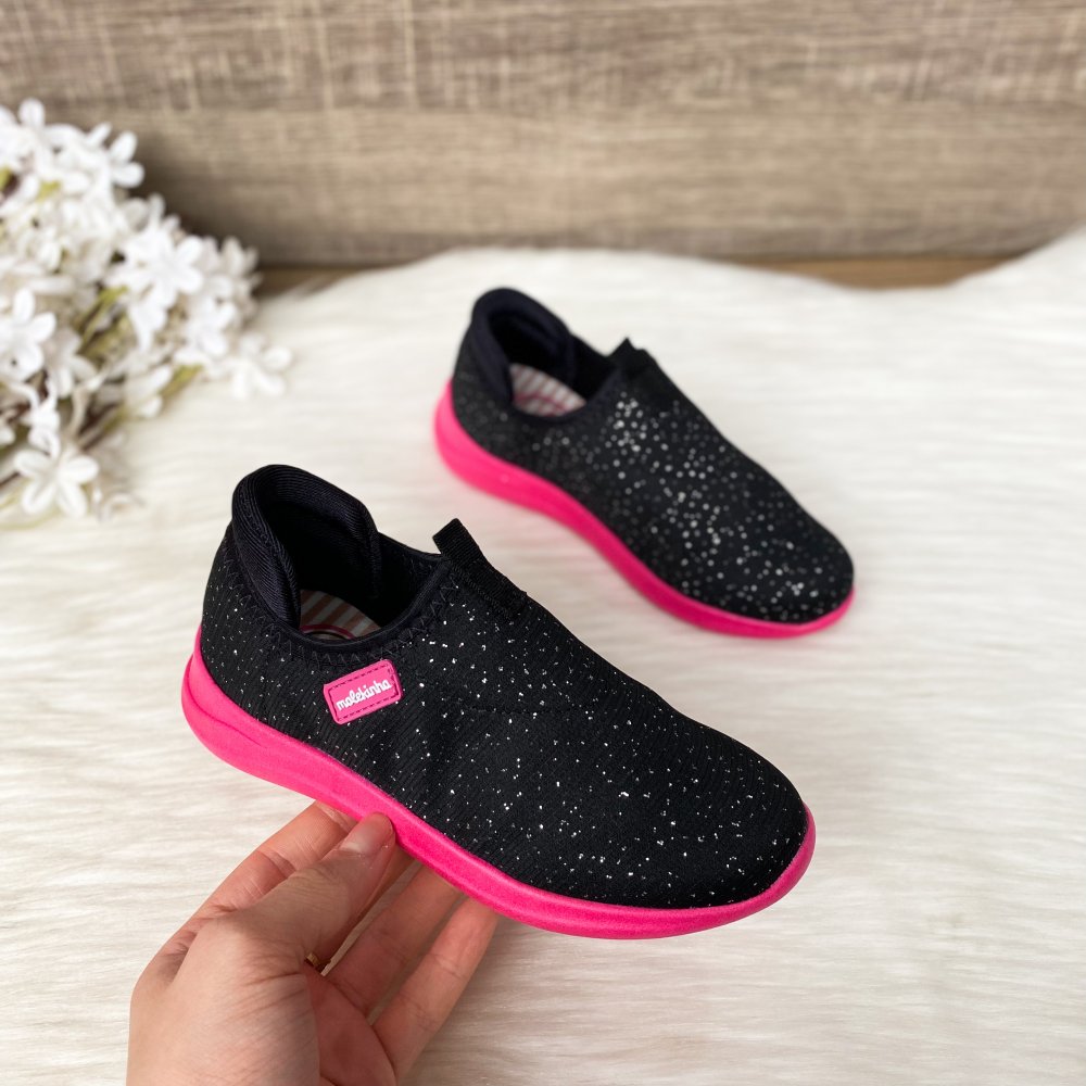 Infantil Molekinha TÃªnis Preto Para CrianÇa Tênis Molekinha Eva