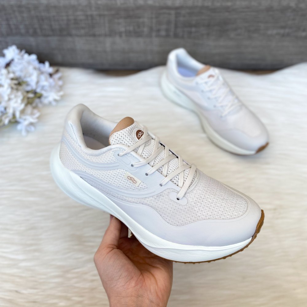 Tênis Olympikus Tenis Branco Com Amortecedor Feminino Olympikus