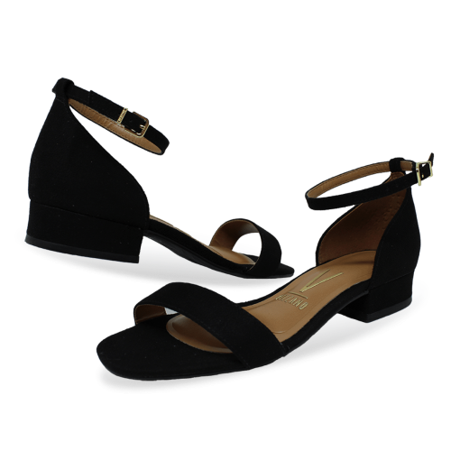 sandalia feminina camurca flex vizzano 5881