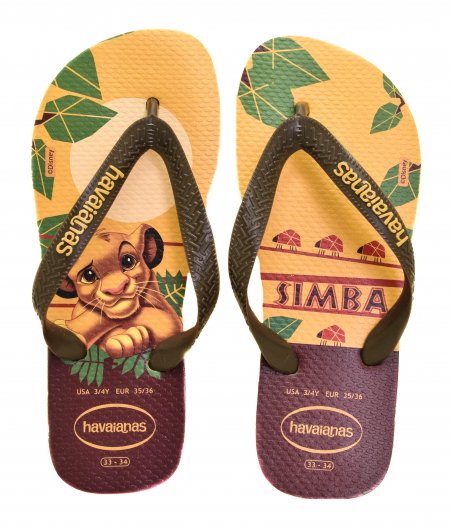Chinelo havaianas masculino rei leao Clearance