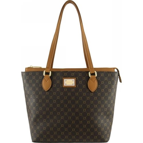 BOLSA MÉDIA 6436 - MONOGRAMA MOCCA - Luz da Lua