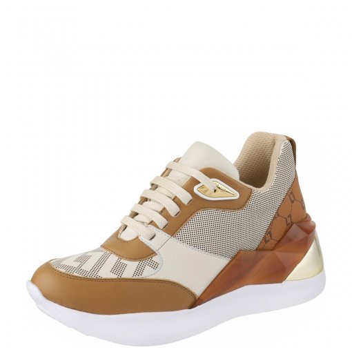 TÊNIS 70149 - MONOGRAMA MOCCA - Luz da Lua