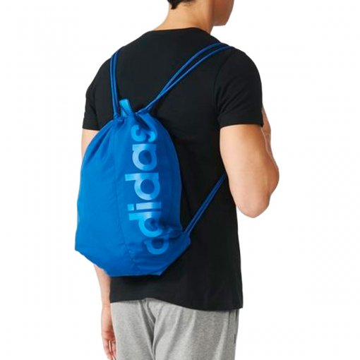 Bizz Store Bolsa Esportiva Adidas Ess Linear Unissex Gymbag
