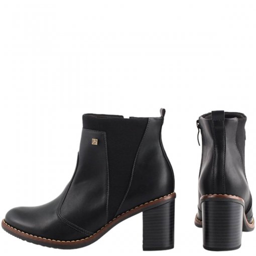 botas da piccadilly cano curto preta